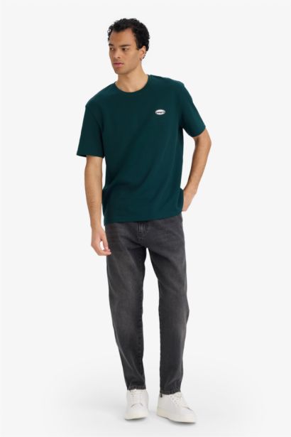 Regular Fit Crew Neck Short Sleeve T-Shirt