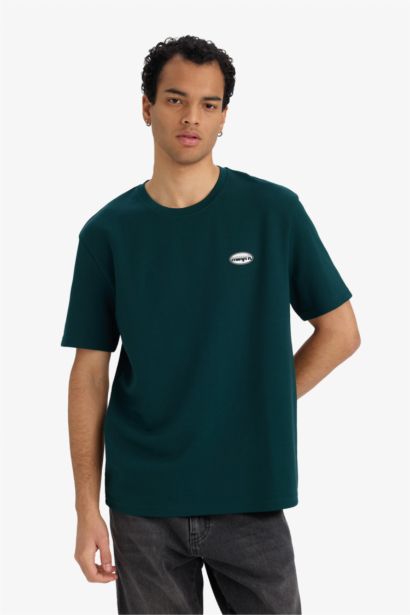 Regular Fit Crew Neck Short Sleeve T-Shirt