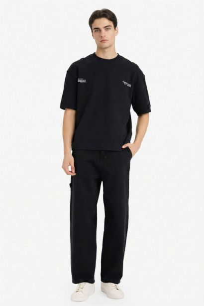 T-shirt ample respirant avec imprimé