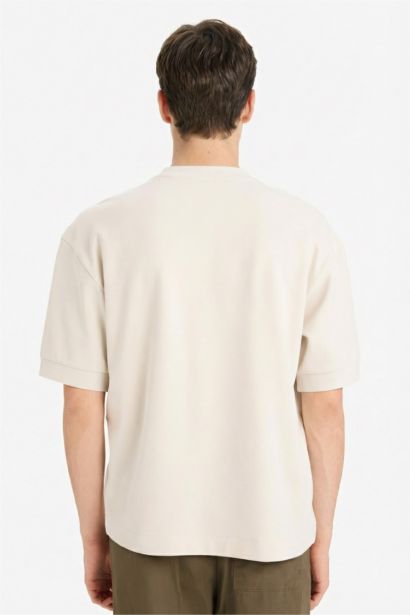 T-shirt ample respirant avec imprimé