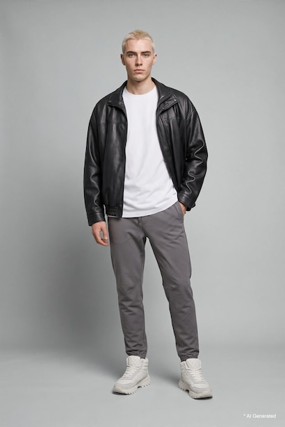 Regular Fit Long Trousers