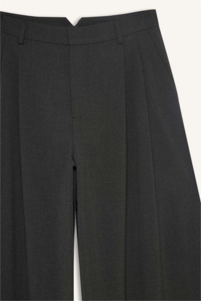 Wide Leg Double Pocket Trousers