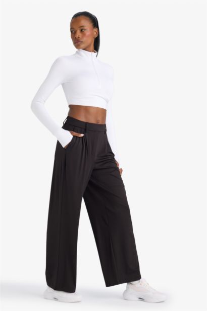 Wide Leg Wide Leg With Pockets Trousers