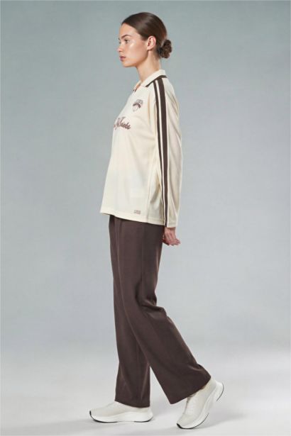 Wide Leg Chicago Bulls Licensed Woven Trousers