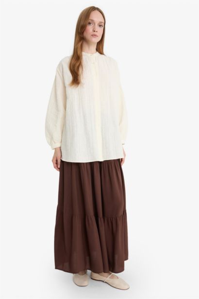 A Kesim Viskon Maxi Etek