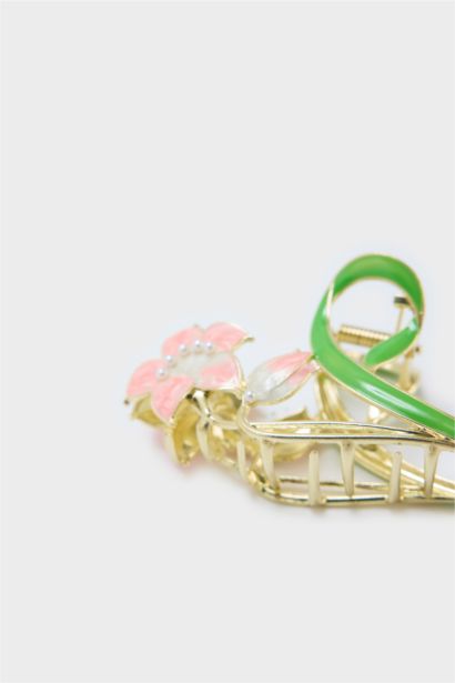 Woman Flower Hair Clip