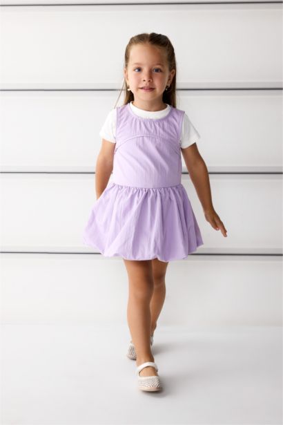 سيت بيبي بناتي فستان وبلوزة - قطعتين