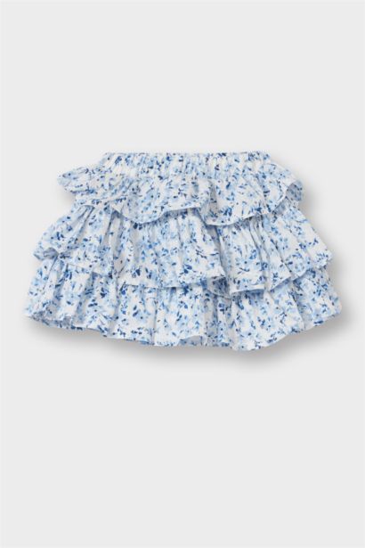 Baby Girl Floral Brode Skirt