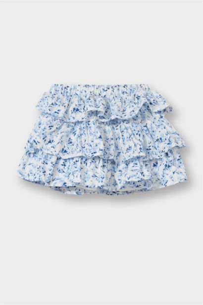 Baby Girl Floral Brode Skirt