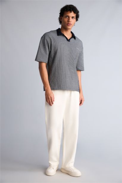 Boxy Fit Polo Tişört