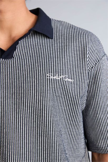 Boxy Fit Polo Tişört