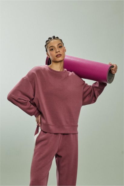 Crew Neck Modal Sports Sweatshirt