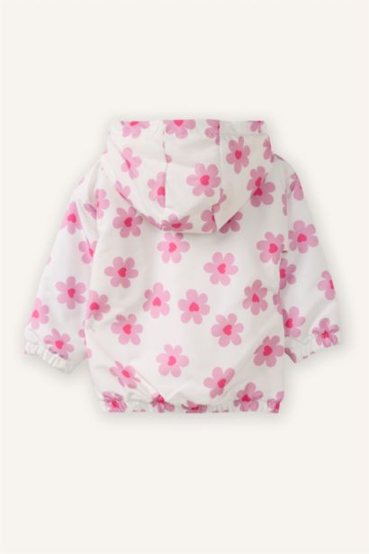 جاكيت مطر بناتي وتر بروف بكابيشون