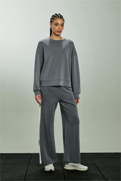 Wide Leg Long Modal Sports Sweatpants