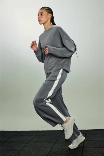 Wide Leg Long Modal Sports Sweatpants