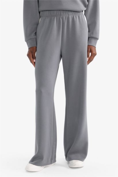Wide Leg Long Modal Sports Sweatpants