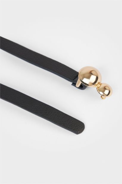 Kadın Suni Deri Elbise Kemeri