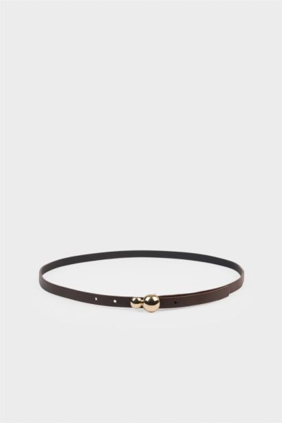 Kadın Suni Deri Elbise Kemeri