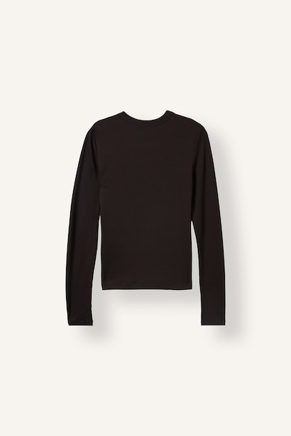 Slim Fit Camisole Long Sleeve T-Shirt
