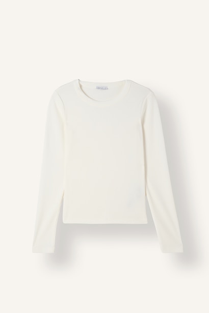 Slim Fit Camisole Long Sleeve T-Shirt
