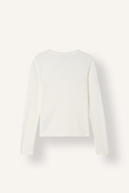 Slim Fit Camisole Long Sleeve T-Shirt