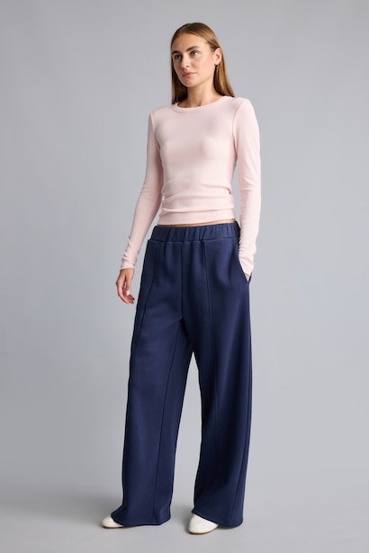Slim Fit Camisole Long Sleeve T-Shirt