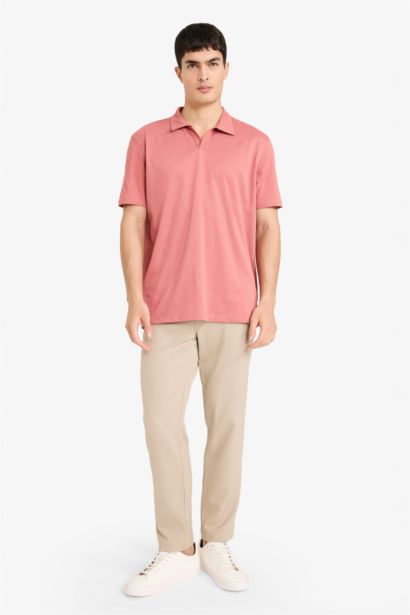 Regular Fit Resort Neck Polo T-Shirt