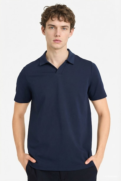 Regular Fit Short Sleeve Polo T-Shirt