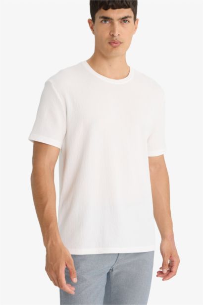 Regular Fit Crew Neck Short Sleeve T-Shirt