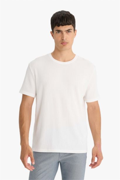 Regular Fit Crew Neck Short Sleeve T-Shirt