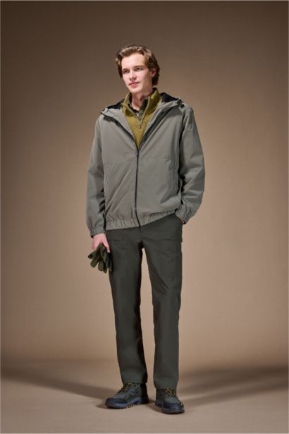 Su İtici Kapüşonlu Mont