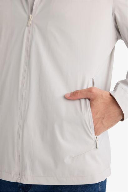 جاكيت دودون قصة عادية بياقة عالية