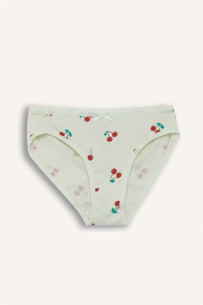 Girl Fruit Patterned 3 Piece Panties