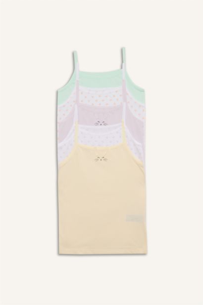 Lot de 5 Débardeurs à motifs pour fille