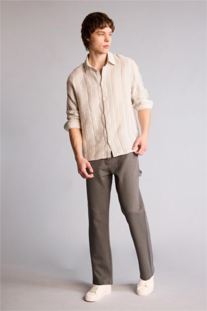 %100 Pamuk Boxy Fit Gömlek