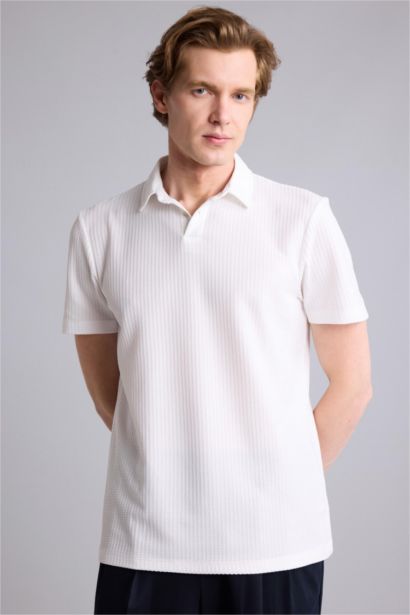 Slim Fit Kısa kollu Polo Tişört