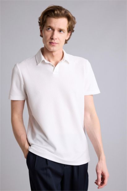 Slim Fit Kısa kollu Polo Tişört