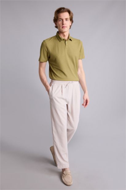 Slim Fit Kısa kollu Polo Tişört