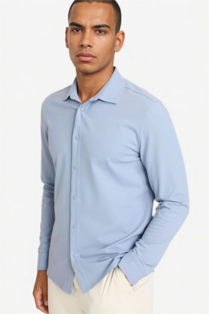 Slim Fit Long Sleeve Shirt
