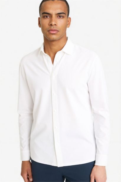 Chemise à manches longues Coupe slim