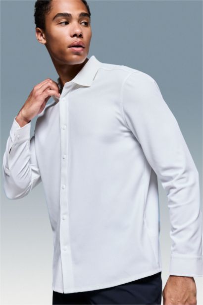 Slim Fit Long Sleeve Shirt