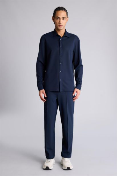 Slim Fit Long Sleeve Shirt