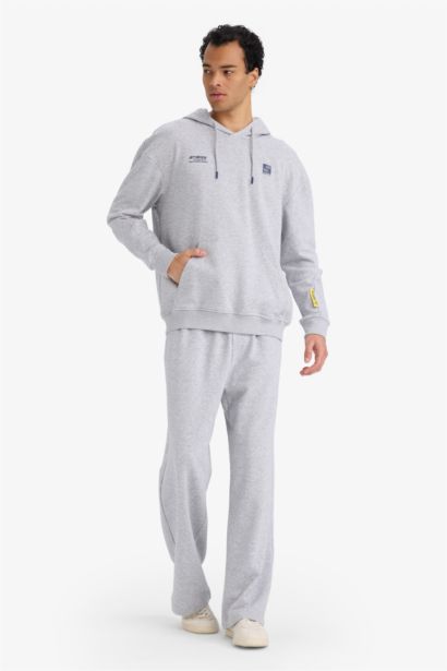 Boxy Fit Long Sleeve Hoodie