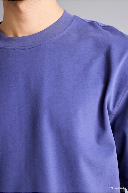T-shirt boxy 100% coton