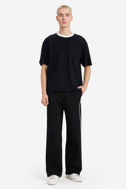 Regular Fit Crew Neck Short Sleeve T-Shirt