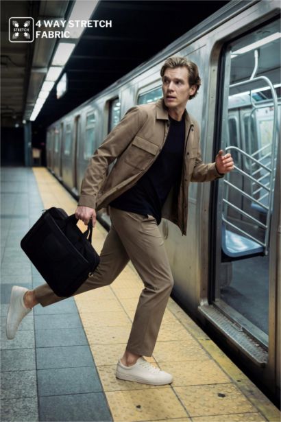 Tailored Fit Trousers