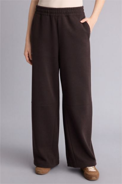 Barrel Fit Elastic Waist Sweatpants