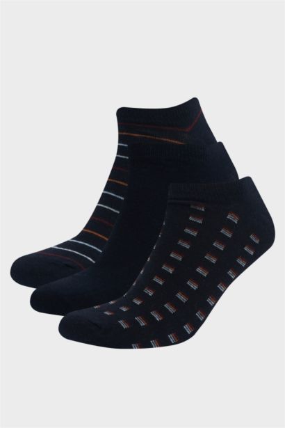 شرابات قصيرة رجالي قطن - 3 قطع