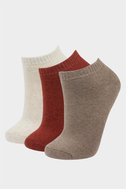 Lot de 3 Chaussettes invisibles en coton pour garçon