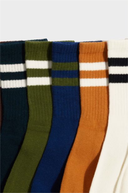 Lot de 7 paires de Chaussettes longues en coton pour garçon